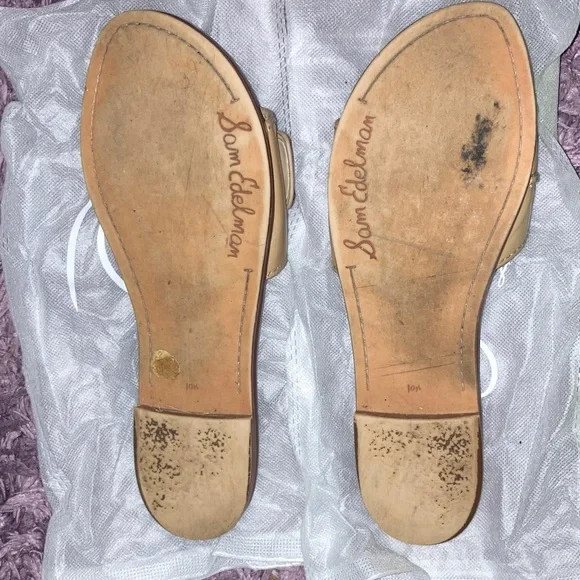 Sam Edelman Tan Women's Sandals - Picture 2 of 2